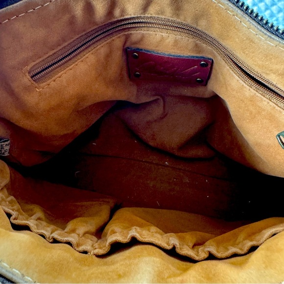 Patricia Nash Avellino Crossbody Handbag Floral Pattern -Leather - Picture 6 of 12